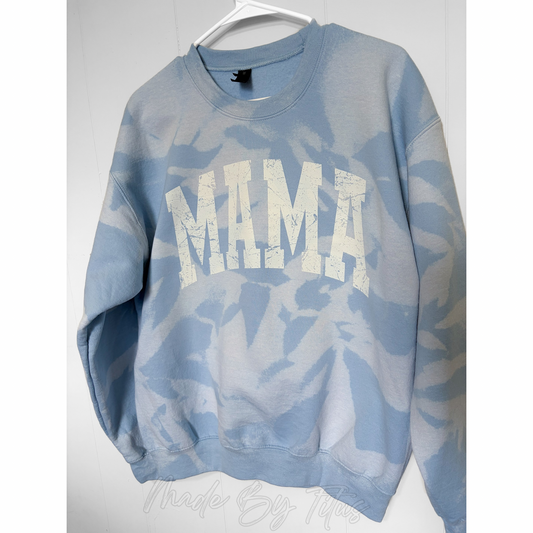 Mama Blue Tie Dye Apparel