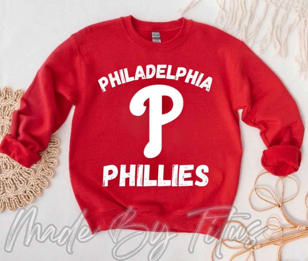 Red P Phila Phillies Apparel