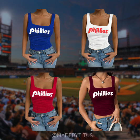 Spring Collection Tanks Phillies