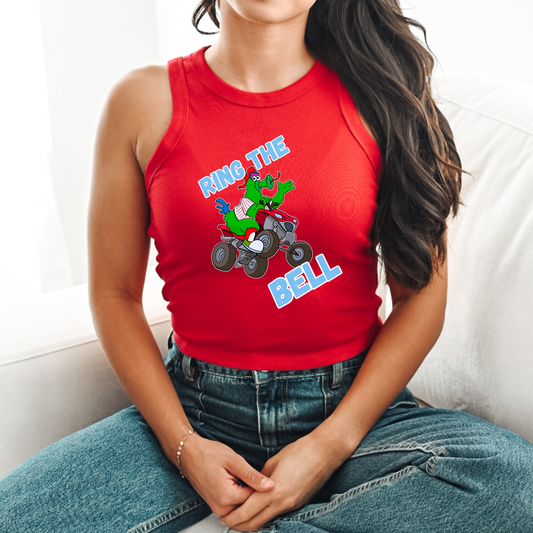 Phanatic Ring The Bell Baseball Red Tank