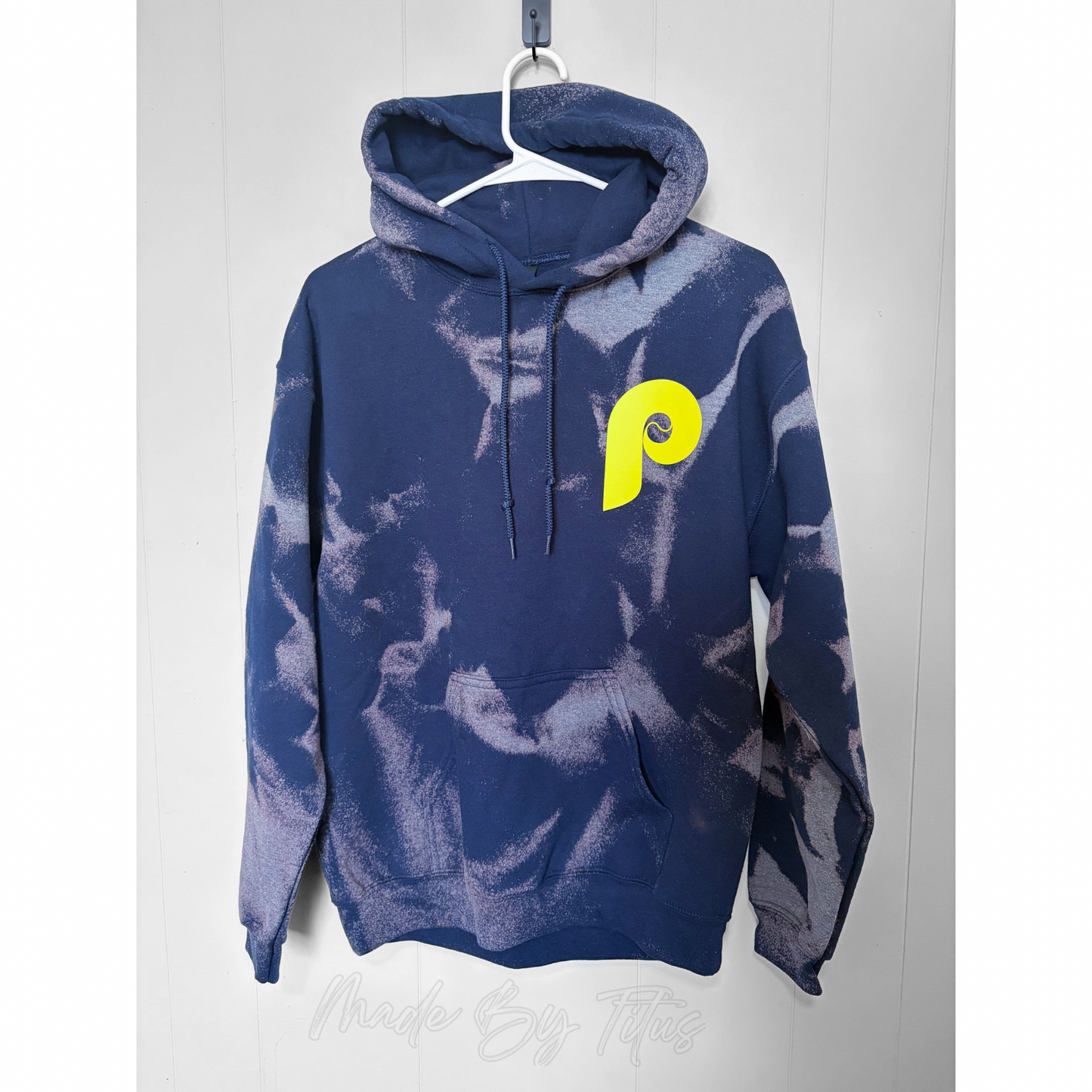 Navy Blue Baseball Bleached Apparel