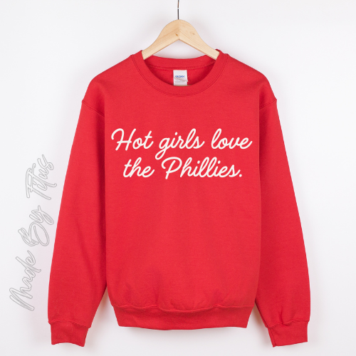 Hot girls love the Phillies Apparel
