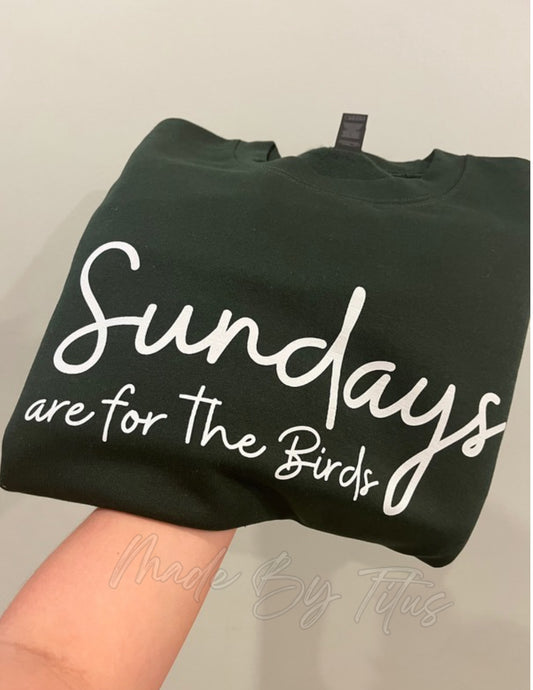 Sundays are for the Birds Apparel
