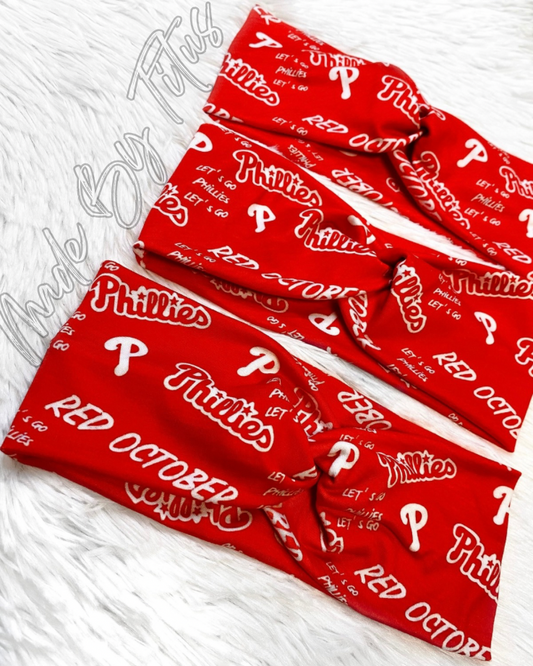 Red October Headband