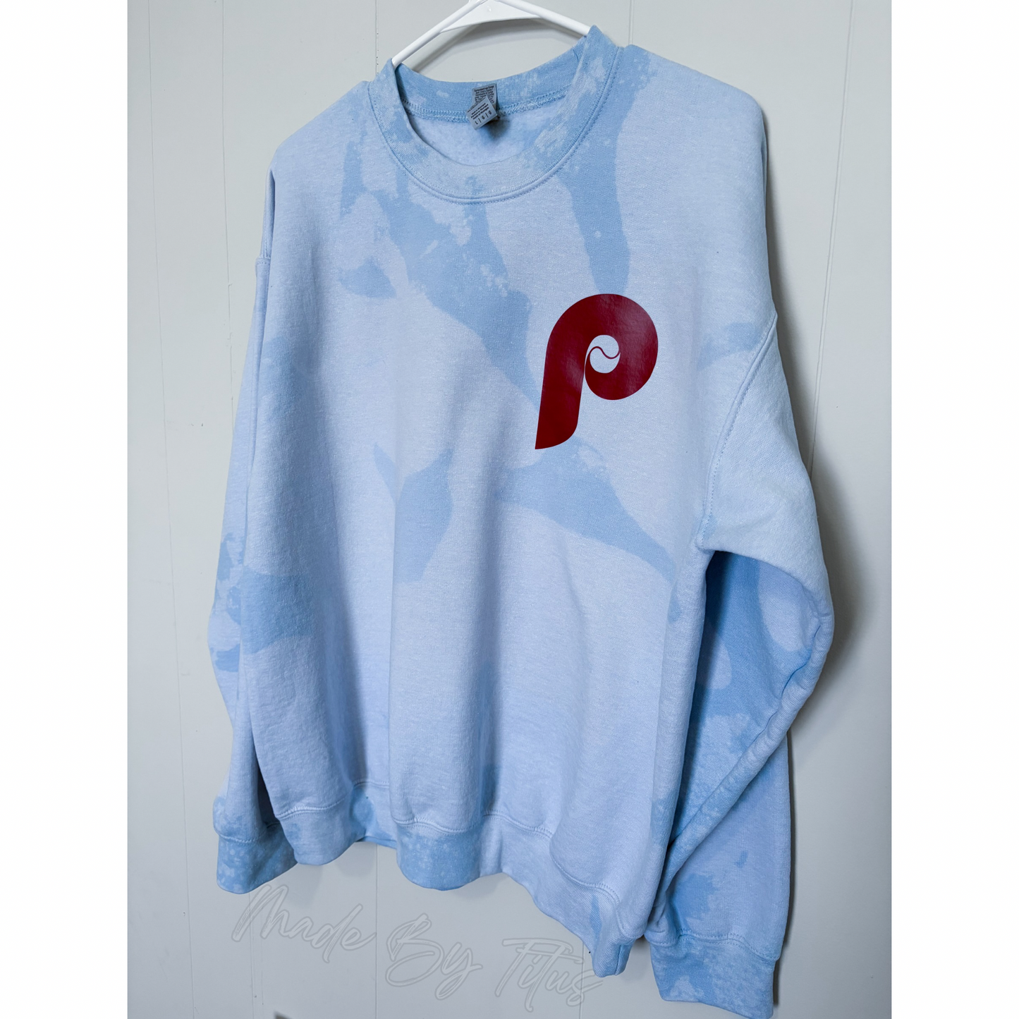 Light Blue Baseball Bleached Apparel