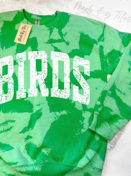 Birds Tie Dyed Apparel