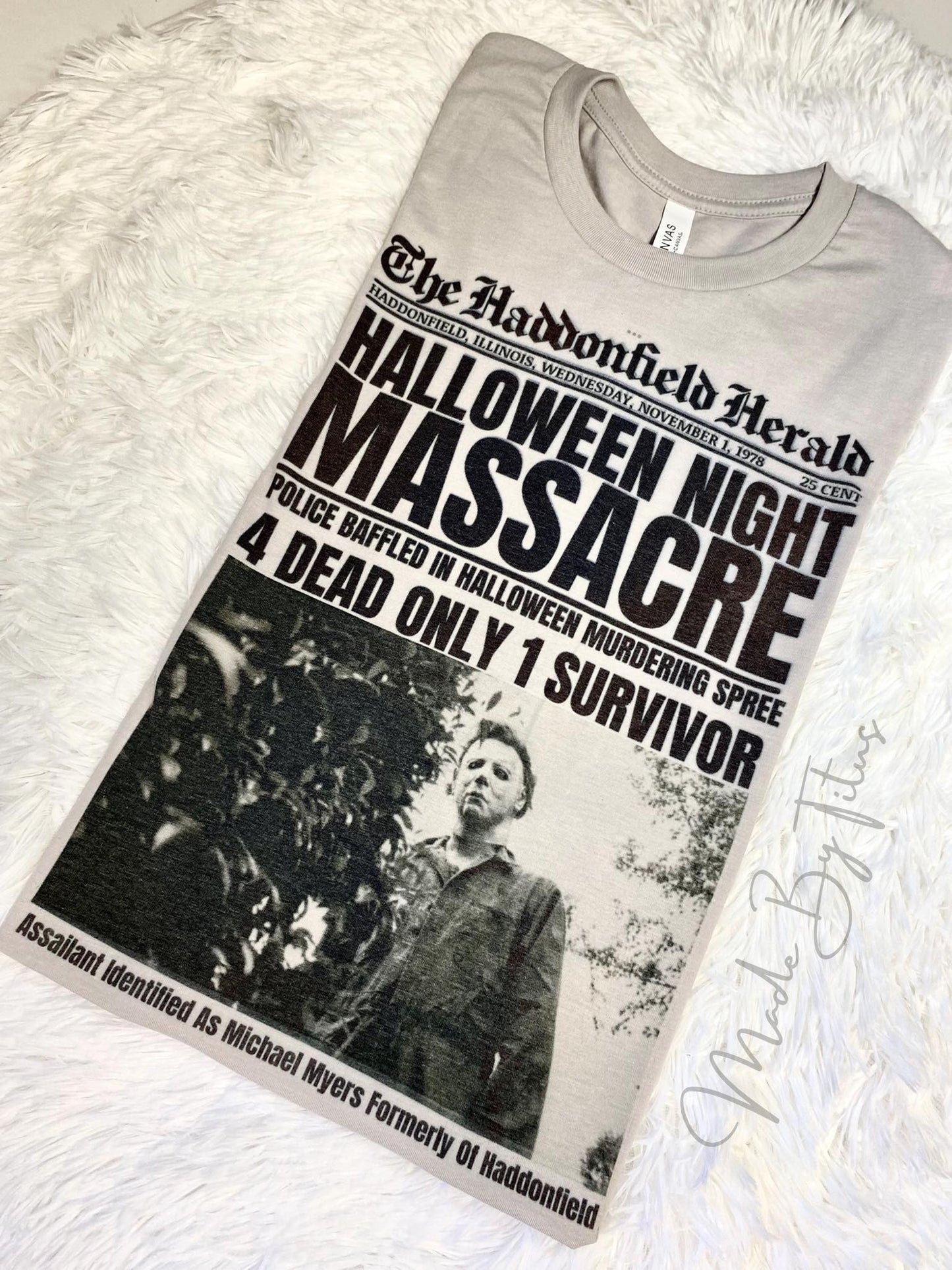 Haddonfield News Graphic Apparel