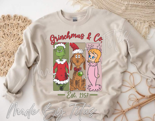 Grinchmas and Co Apparel