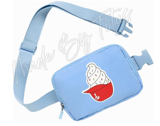 Ice Cream Baseball Crossbody Bag