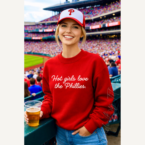 Hot girls love the Phillies Apparel