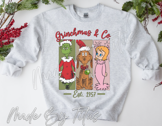 Grinchmas and Co Apparel