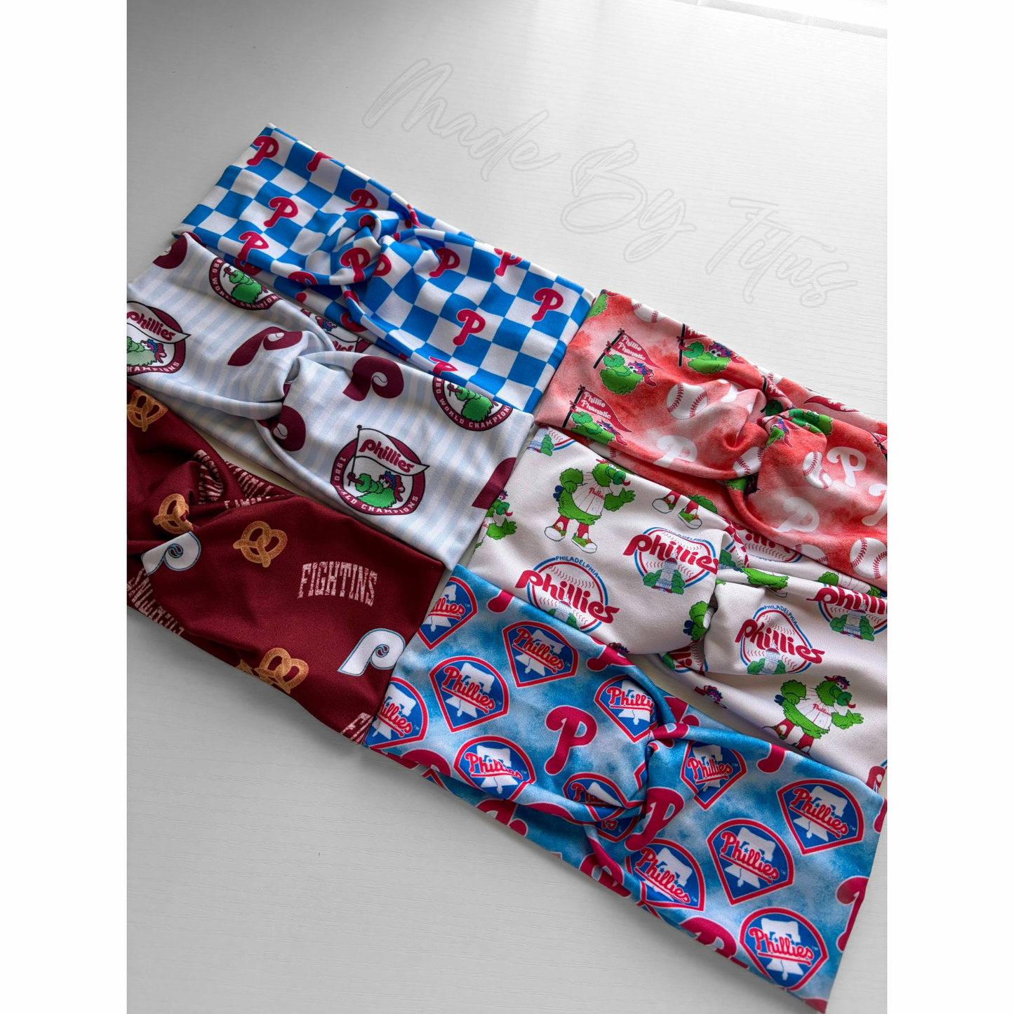 Spring Collection Baseball Headbands and Scrunchies