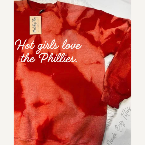 Hot girls love the Phillies Apparel Tie Dye