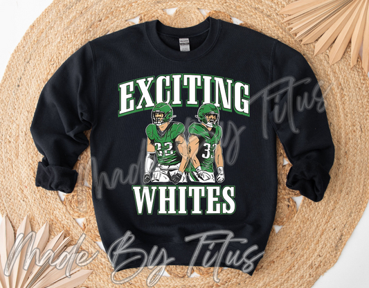 Exciting Whites Apparel in Black