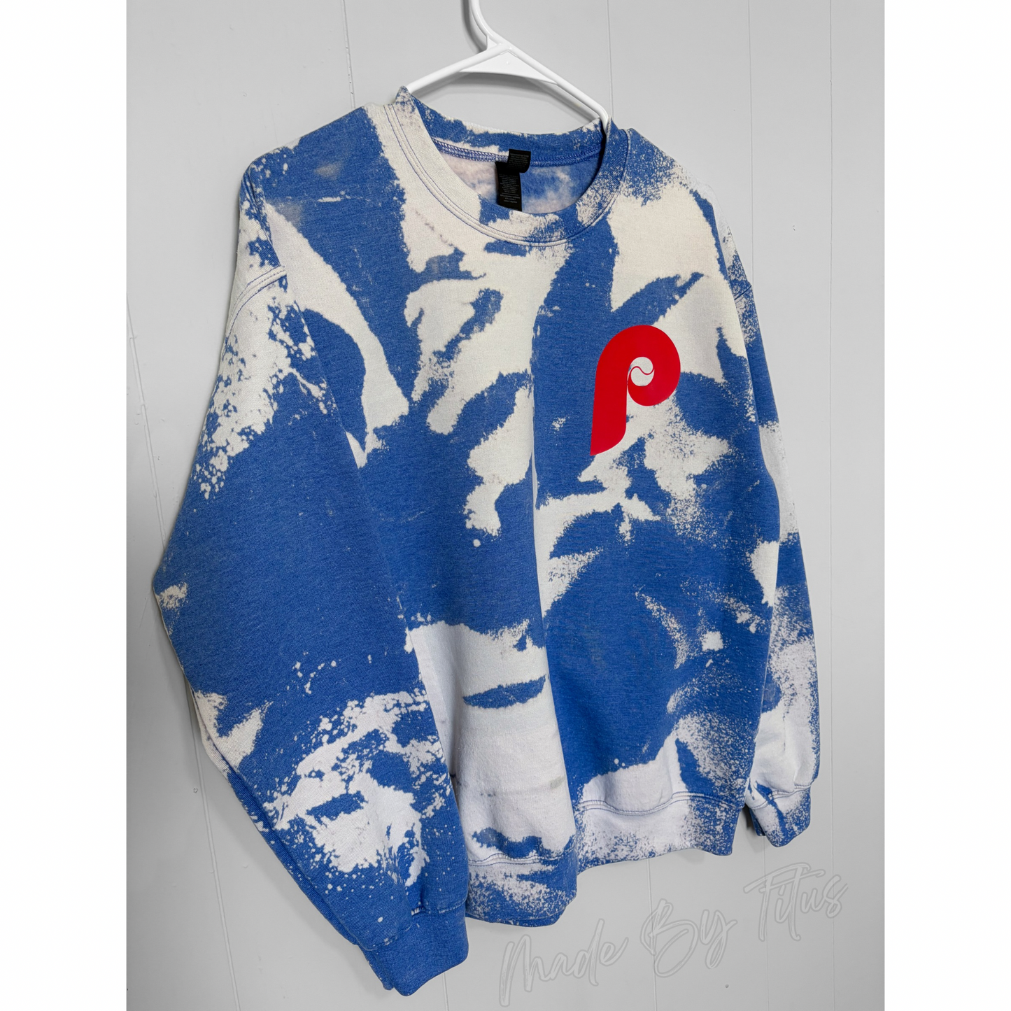 Royal Blue Baseball Tie Dye Apparel