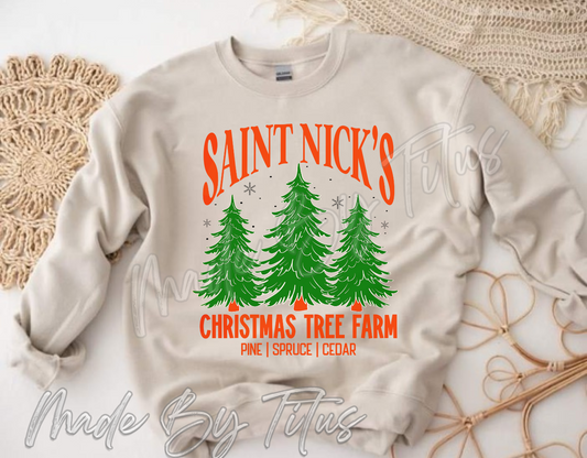 St Nick’s Tree Farm Apparel