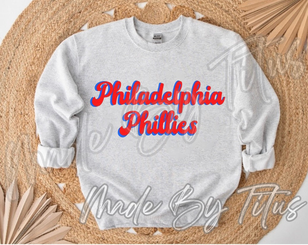 Classic Cursive Baseball Apparel