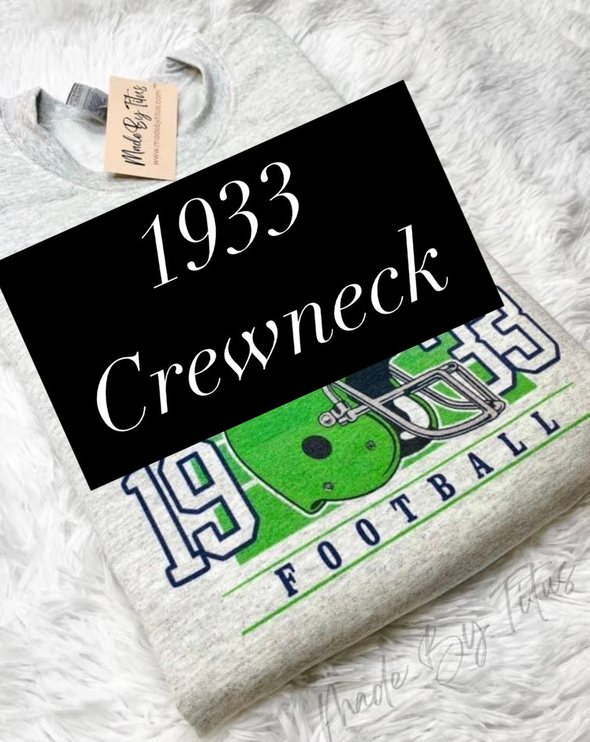 1933 Football Apparel