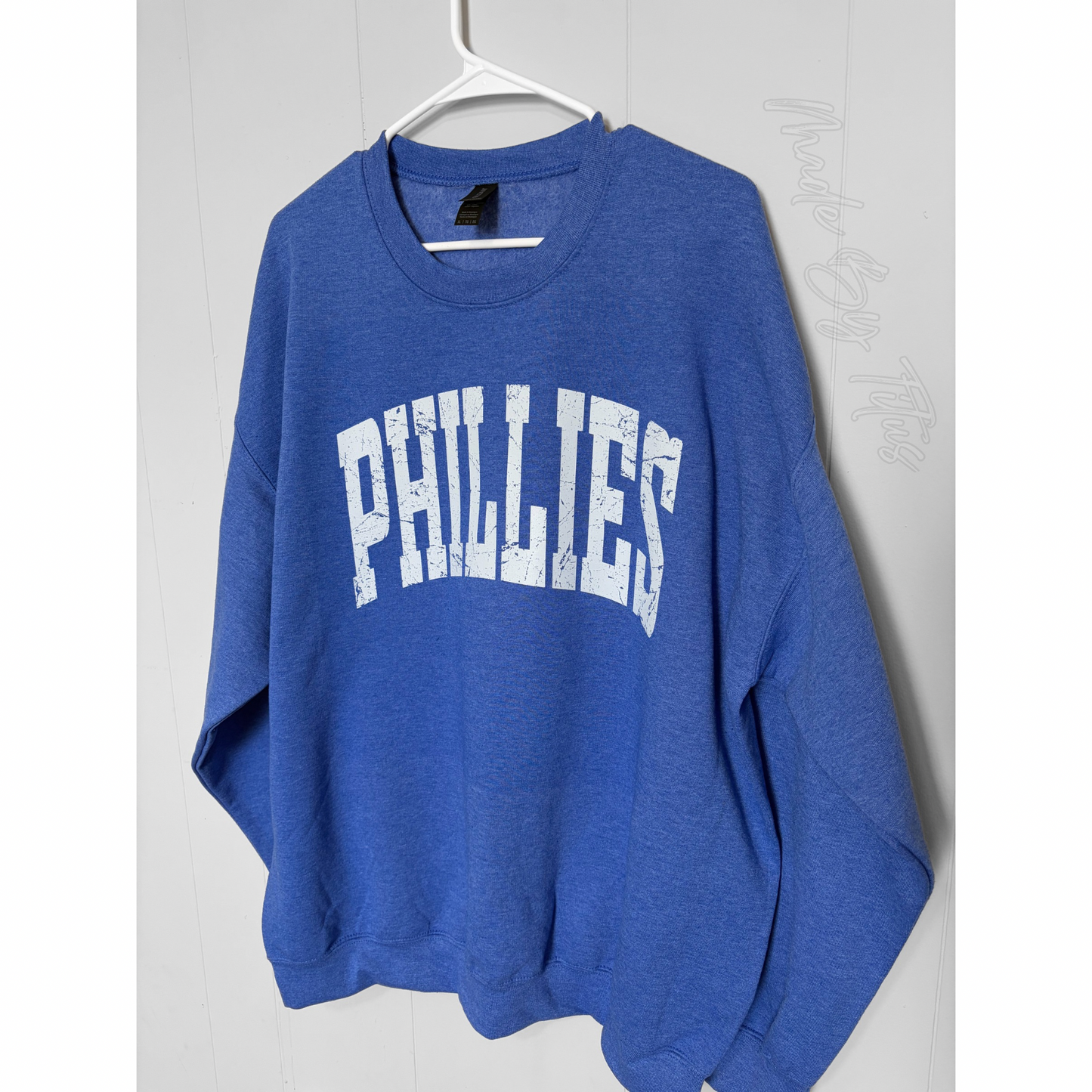 Phillies Distressed Apparel Royal Blue