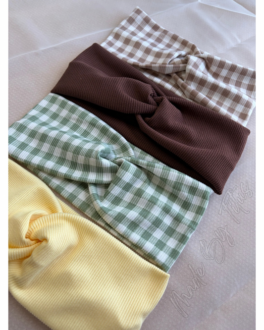 Headbands Plaids