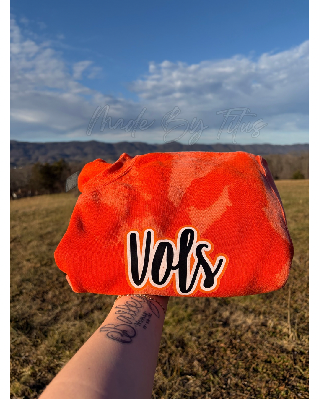 TN Vols Apparel 5 tie dye